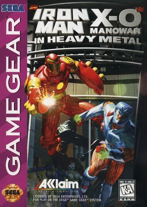 Обложка игры Iron Man X-O Manowar in Heavy Metal